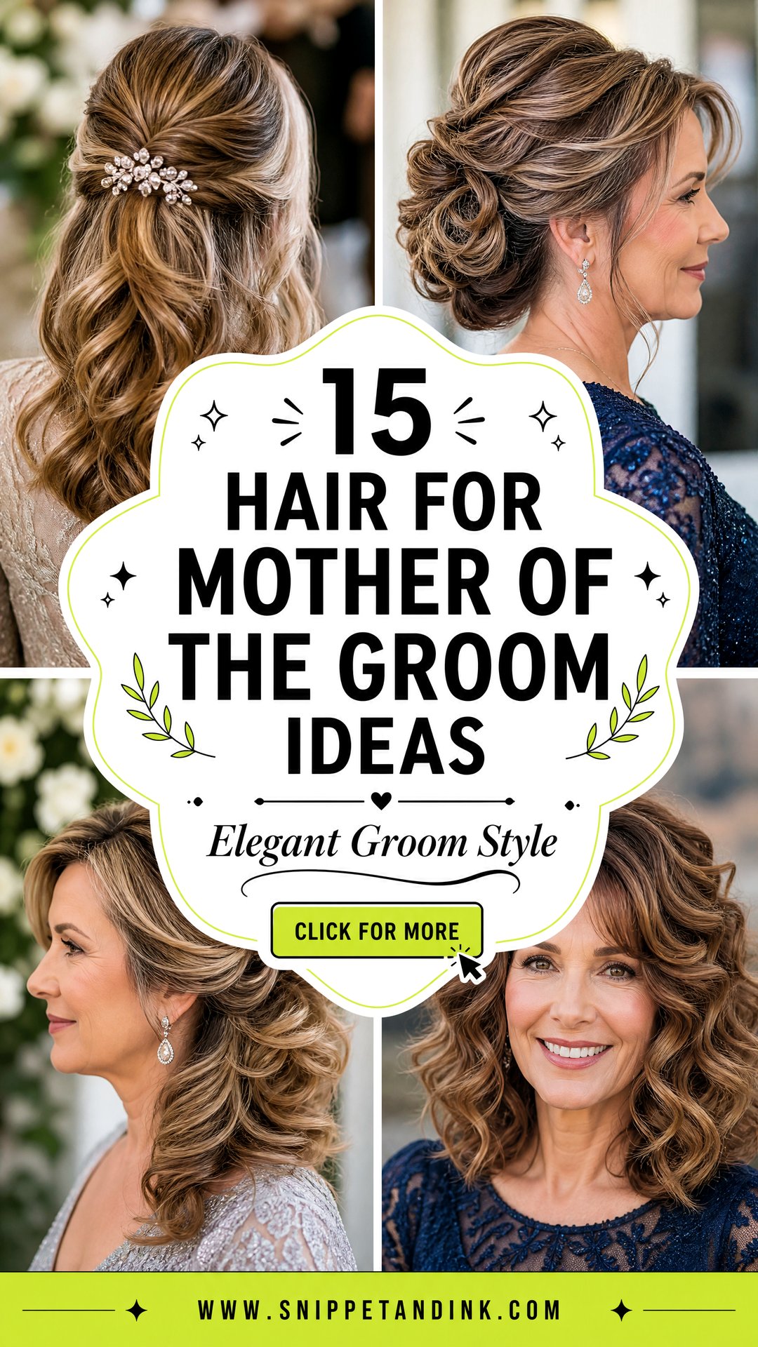 15 Hair for Mother of the Groom Ideas for Elegant Style - 15 Hair for Mother of the Groom Ideas for Elegant Style