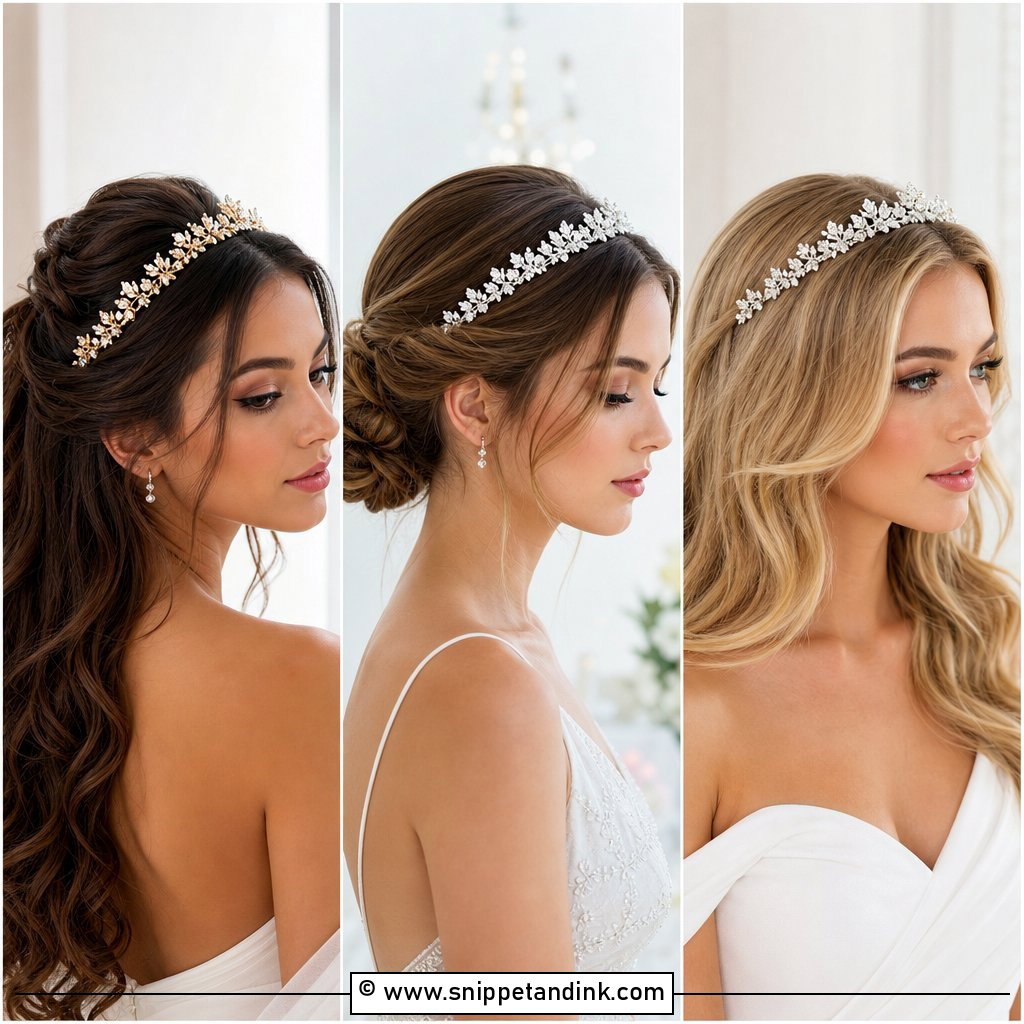 15 Hairstyle for Tiara Ideas Elegant Looks to Shine