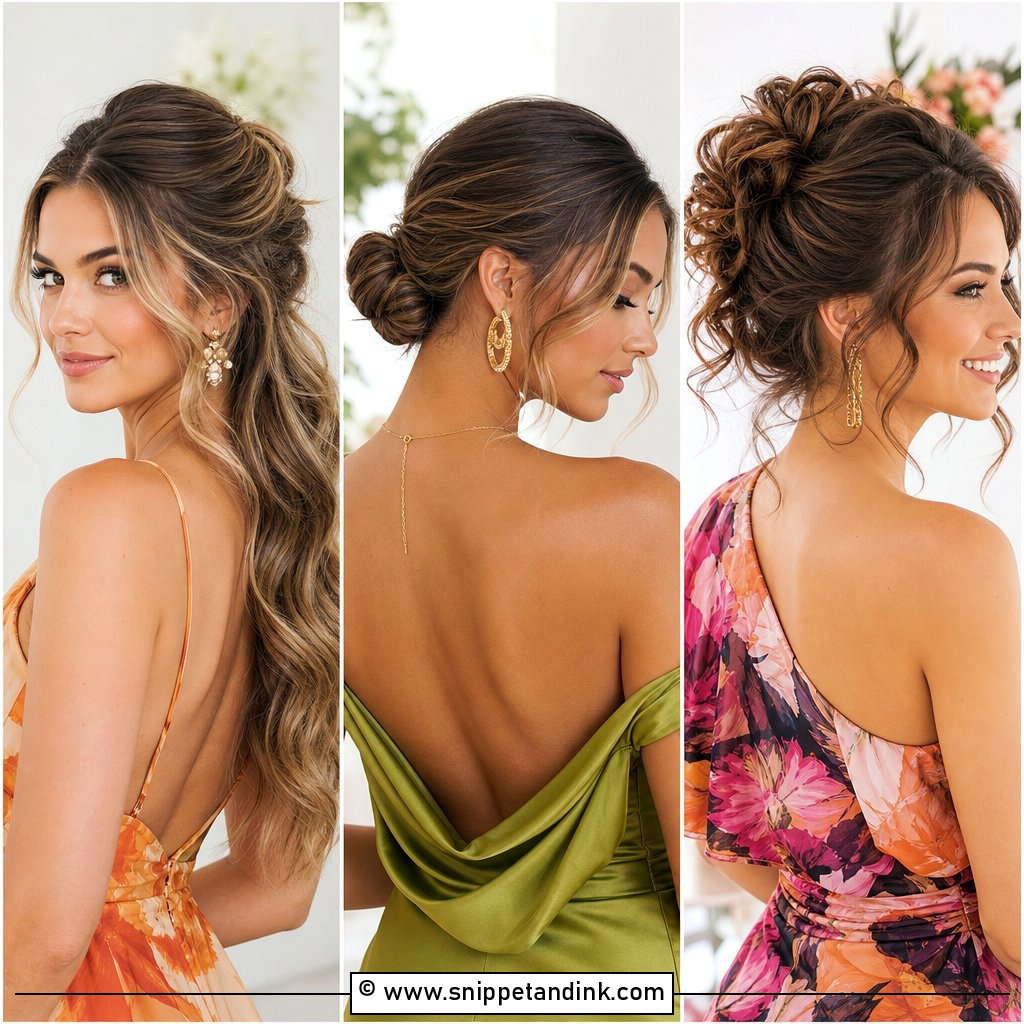 15 Hairstyles for Friends Wedding Pretty Guest Looks