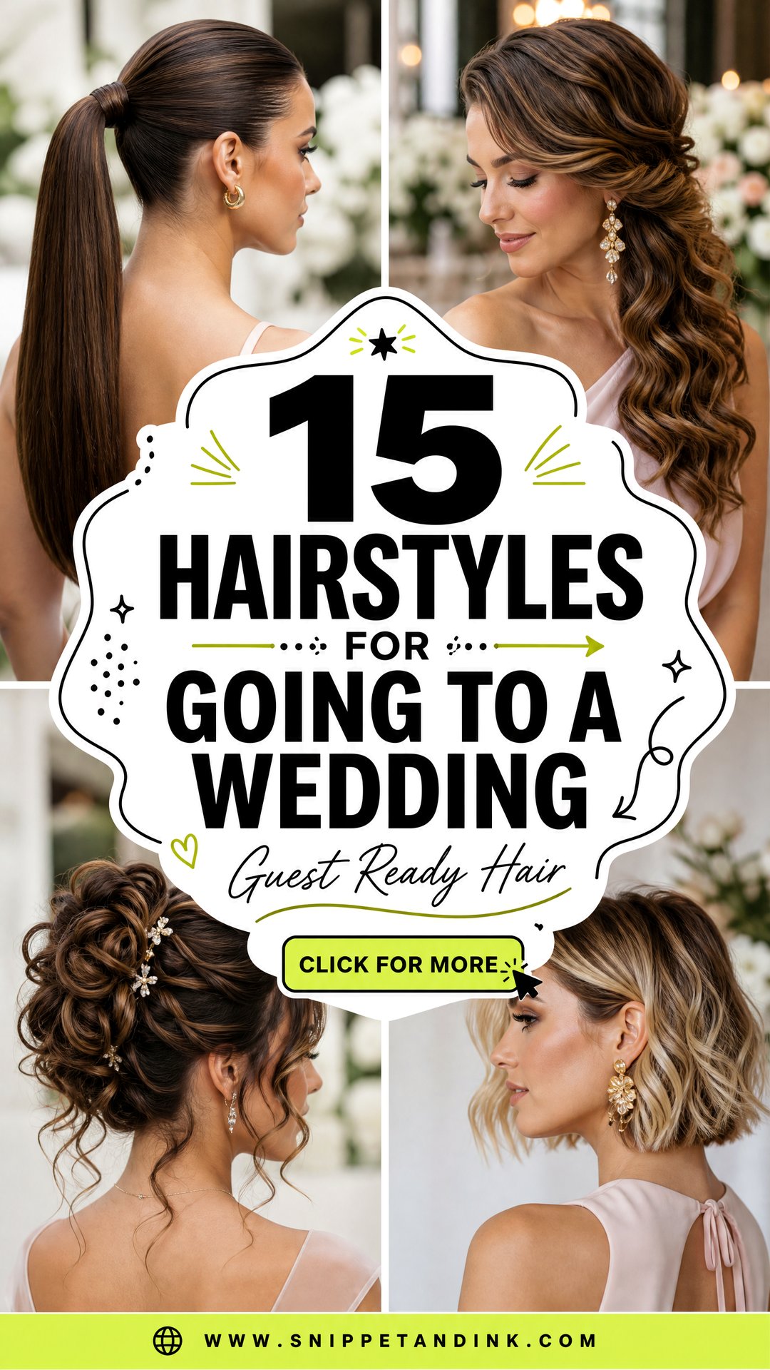 15 Hairstyles for Going to a Wedding Guest-Ready Ideas - 15 Hairstyles for Going to a Wedding: Guest-Ready Ideas