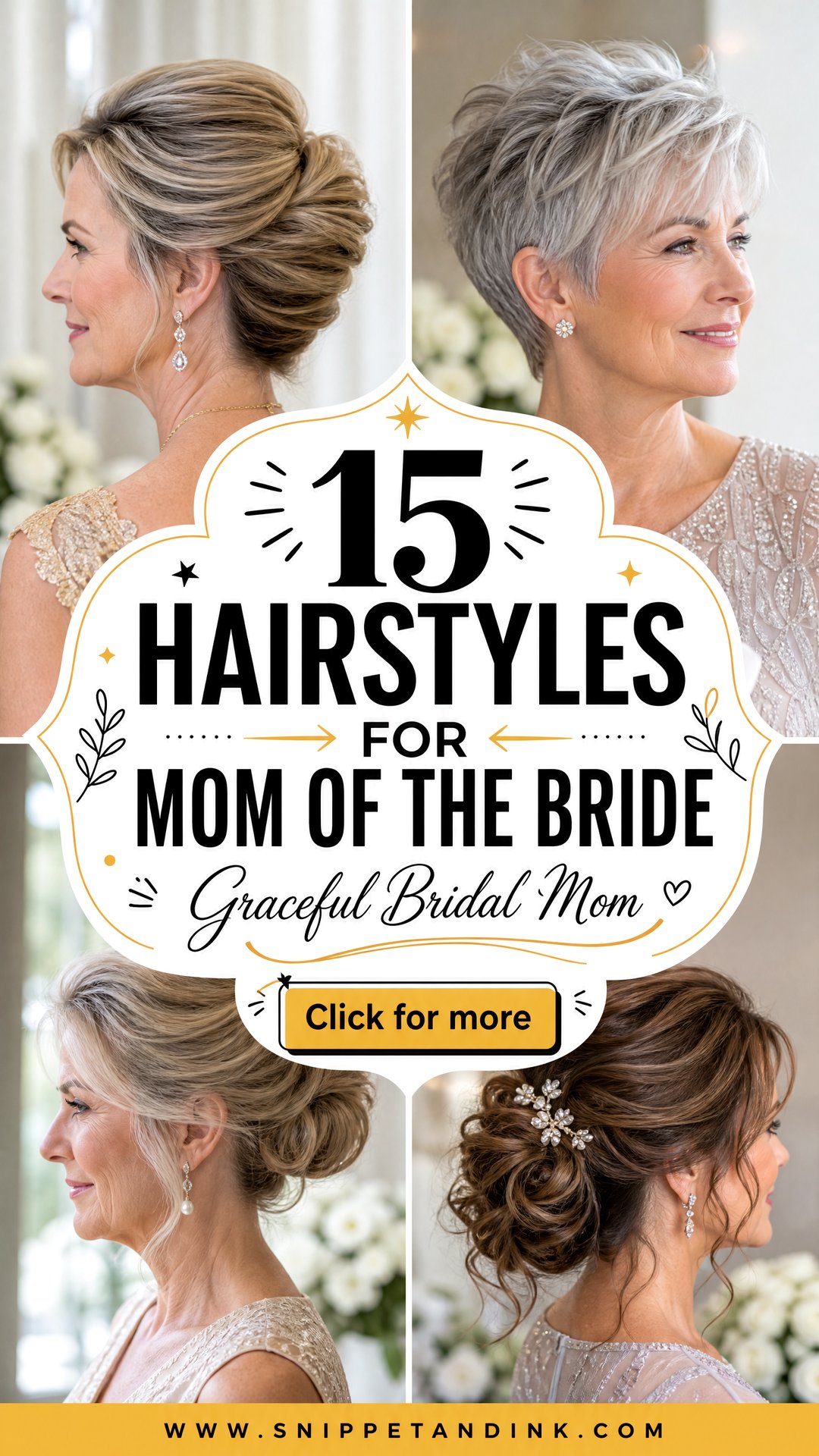 15 Hairstyles for Mom of the Bride Graceful Ideas - 15 Hairstyles for Mom of the Bride: Graceful Ideas