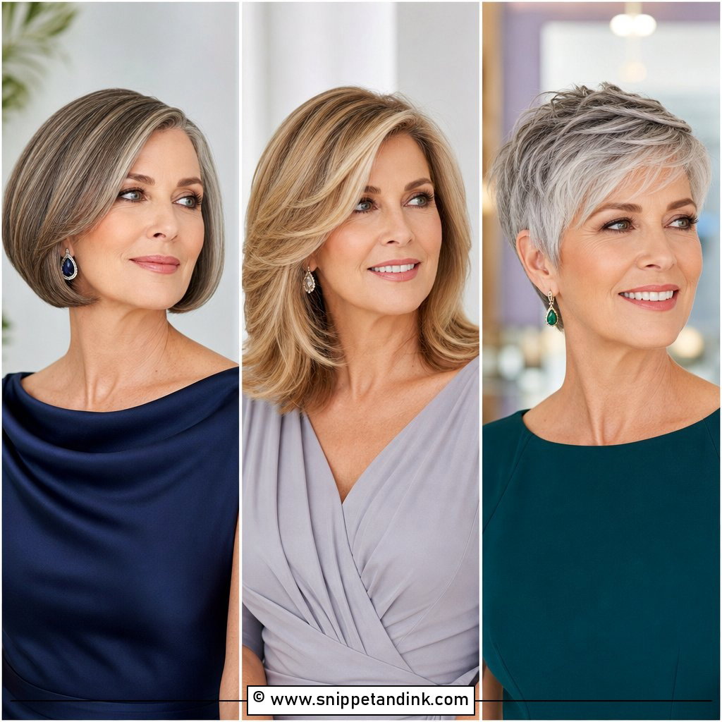 15 Hairstyles for Mother of Bride Elegant Wedding Looks