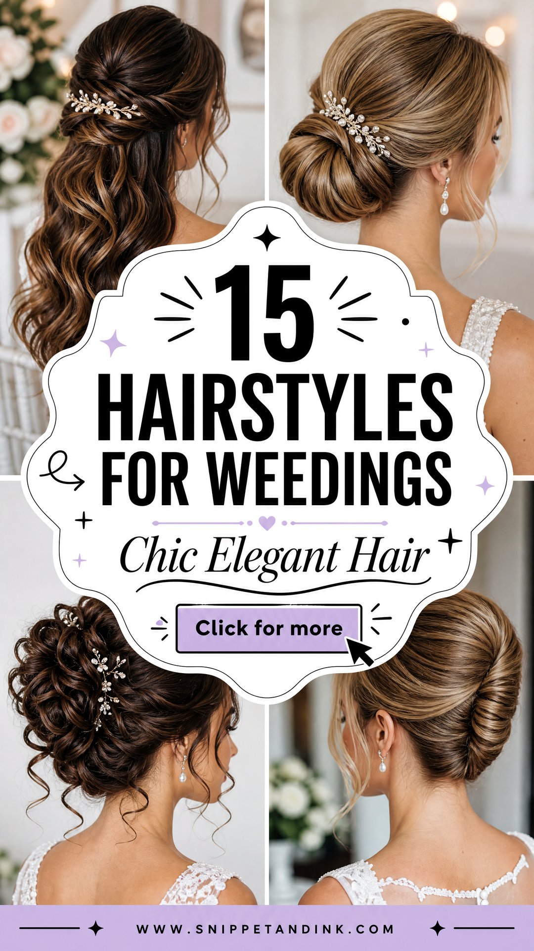 15 Hairstyles for Weedings That Look Chic and Elegant - 15 Hairstyles for Weedings That Look Chic and Elegant