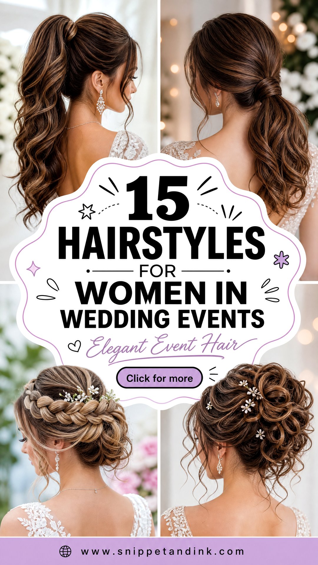 15 Hairstyles for Women in Wedding Events to Inspire You - 15 Hairstyles for Women in Wedding Events to Inspire You