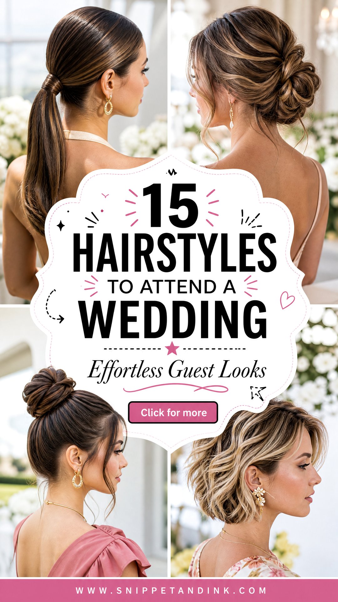 15 Hairstyles to Attend a Wedding and Look Effortless - 15 Hairstyles to Attend a Wedding and Look Effortless