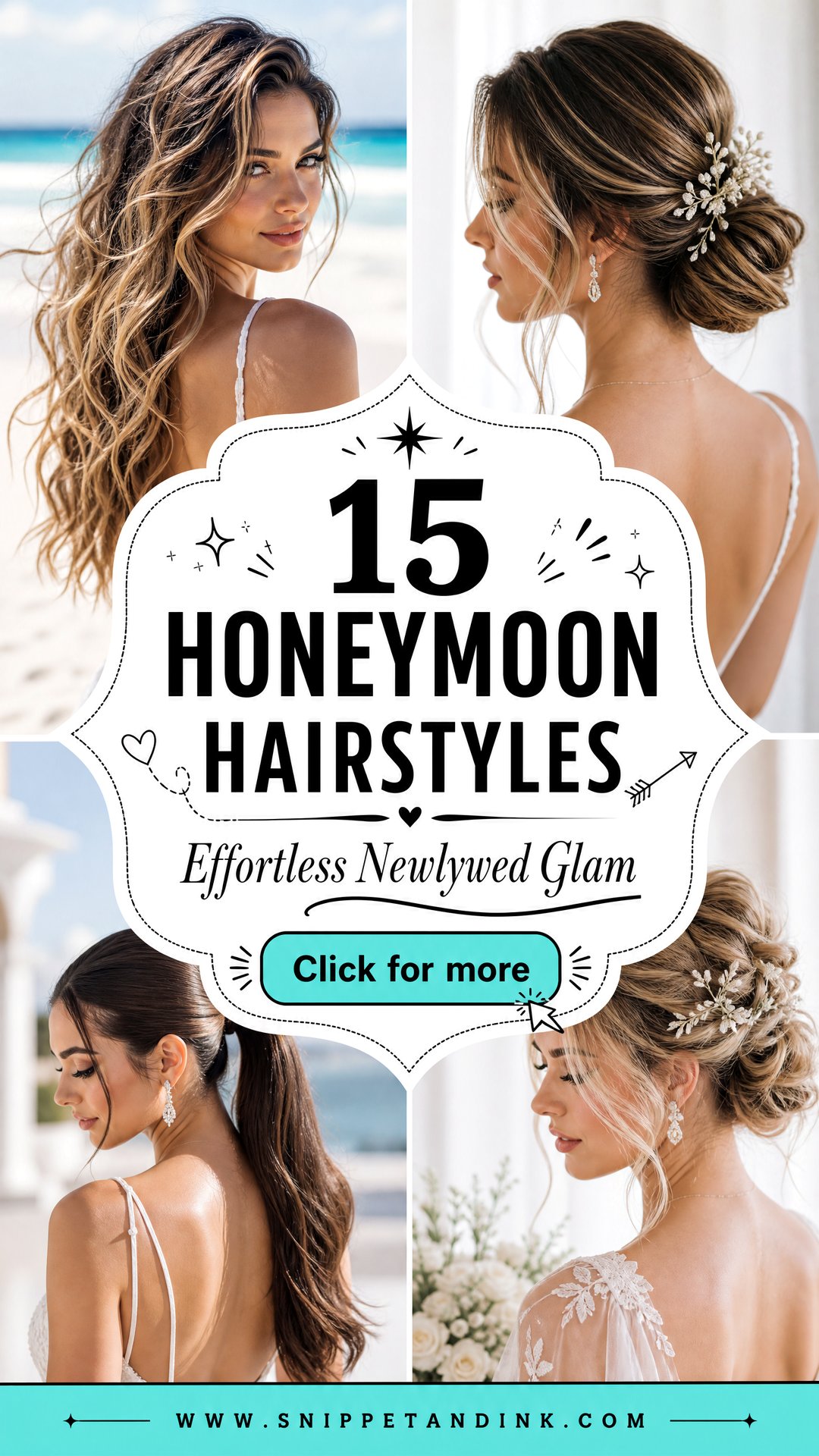 15 Honeymoon Hairstyles for Effortless Newlywed Glam Looks - 15 Honeymoon Hairstyles for Effortless Newlywed Glam Looks