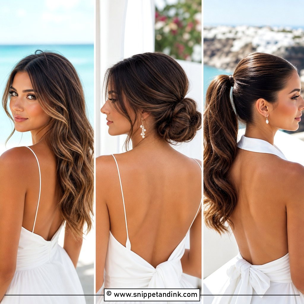15 Honeymoon Hairstyles for Effortless Newlywed Glam Looks