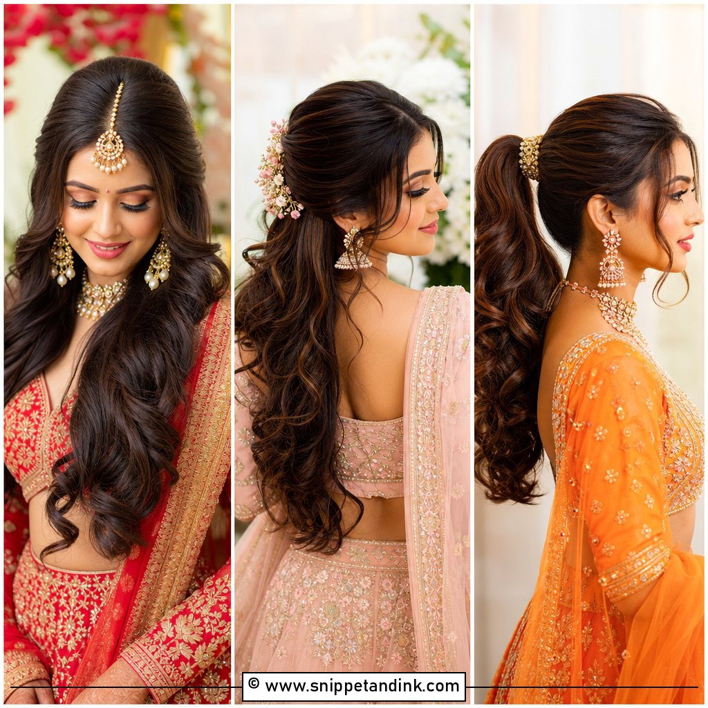 15 Indian Hairstyle for Marriage Ideas Gorgeous Bride Looks