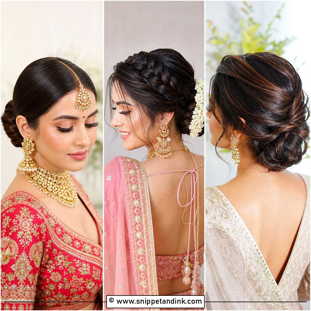 15 Indian Wedding Hairstyles for Mom to Look Elegant Today
