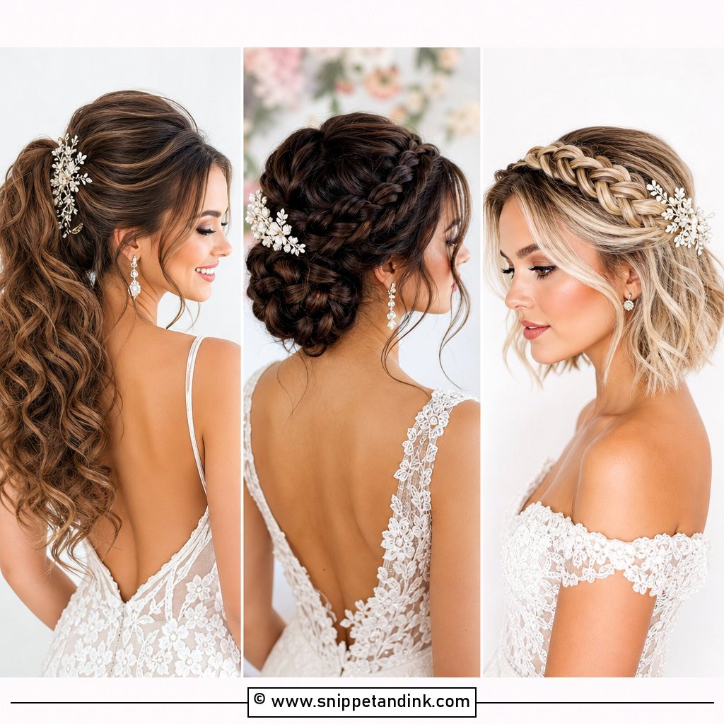 15 Latest Bridal Hairstyles Brides Will Love This Season