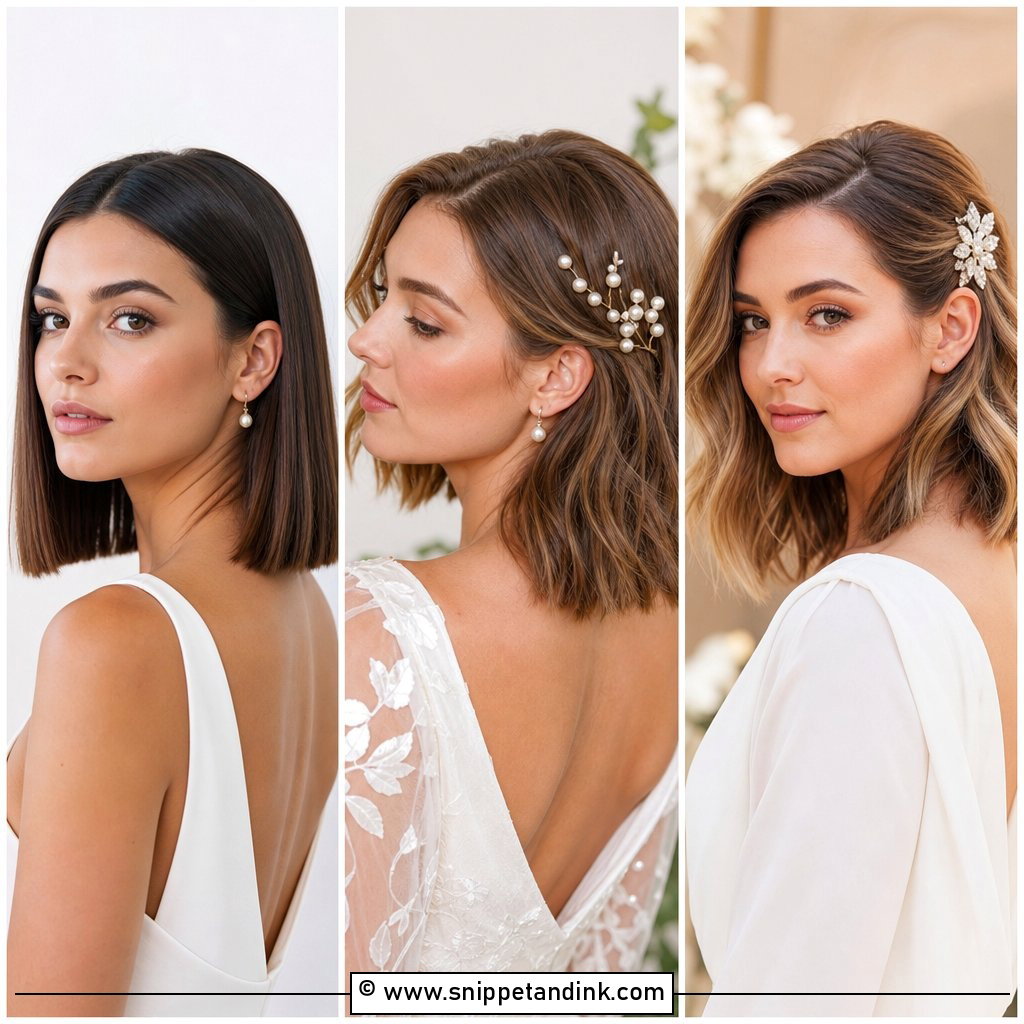 15 Long Bob Hairstyles for Wedding Guests and Brides