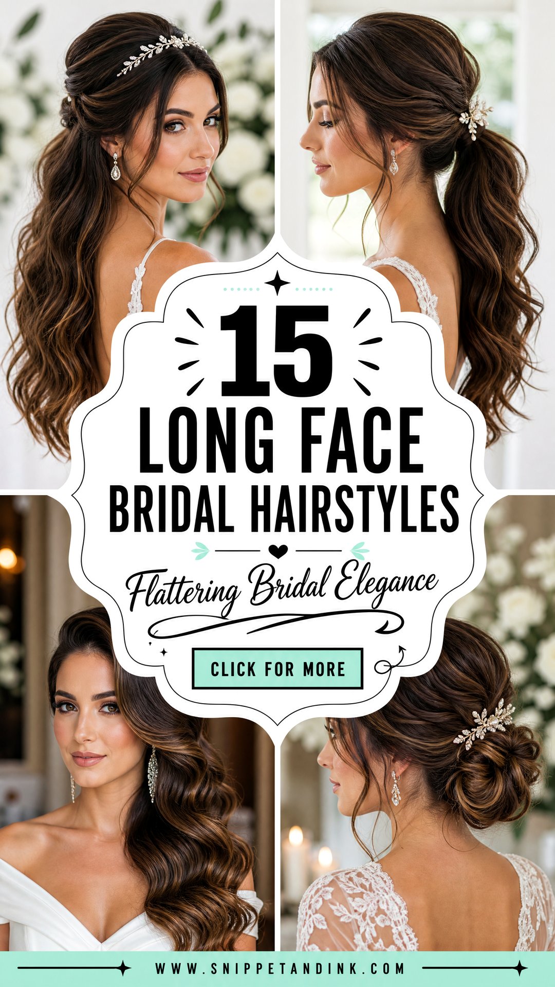 15 Long Face Bridal Hairstyles for Flattering Elegance - 15 Long Face Bridal Hairstyles for Flattering Elegance