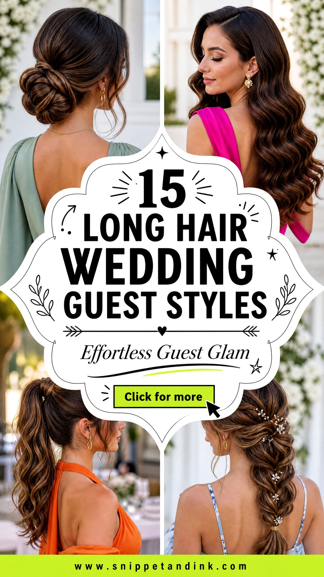 15 Long Hair Wedding Guest Styles for Effortless Glam - 15 Long Hair Wedding Guest Styles for Effortless Glam