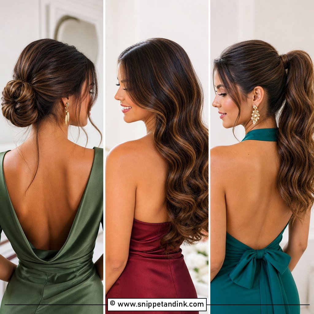 15 Long Hair Wedding Guest Styles for Effortless Glam
