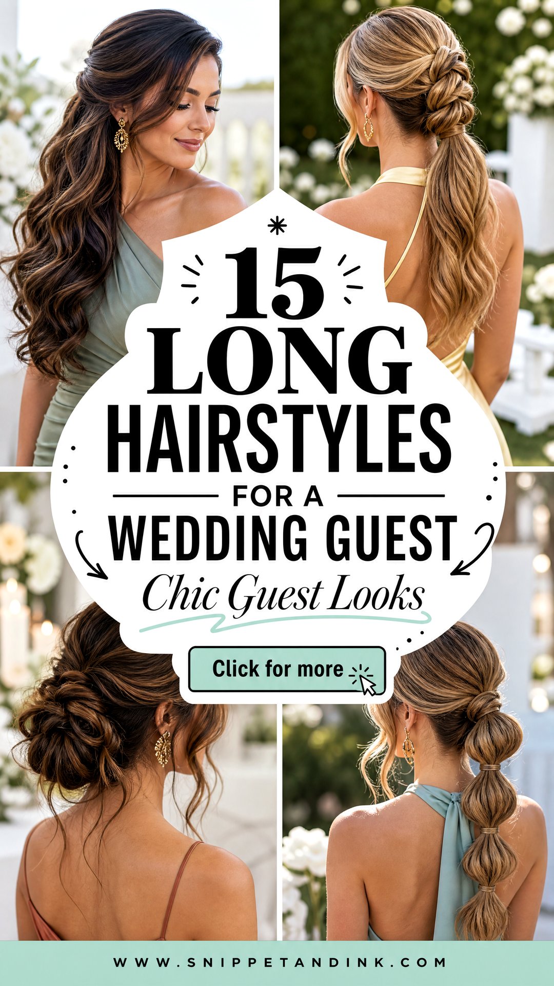 15 Long Hairstyles for a Wedding Guest to Look Chic - 15 Long Hairstyles for a Wedding Guest to Look Chic