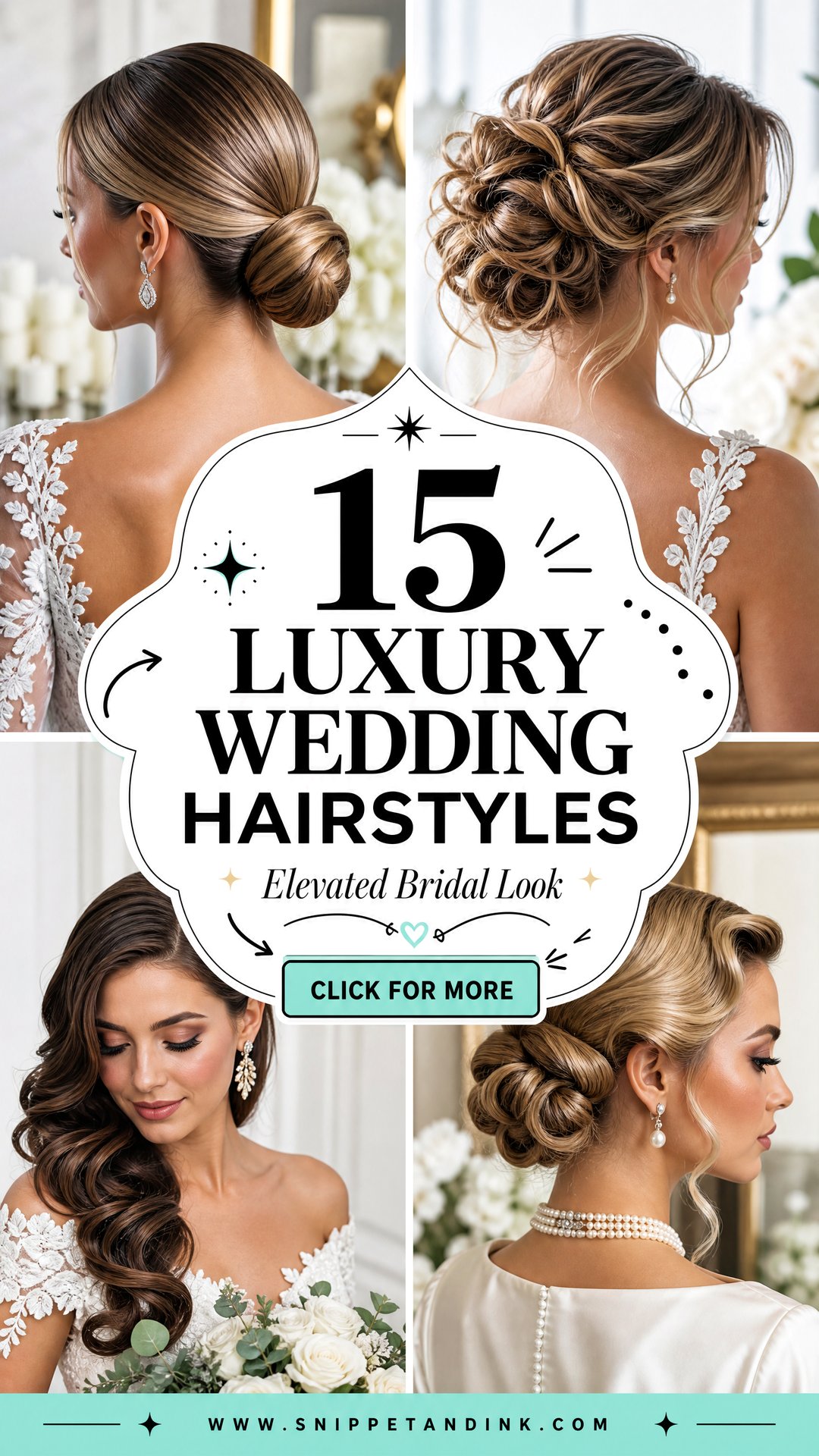 15 Luxury Wedding Hairstyles for an Elevated Bridal Look - 15 Luxury Wedding Hairstyles for an Elevated Bridal Look