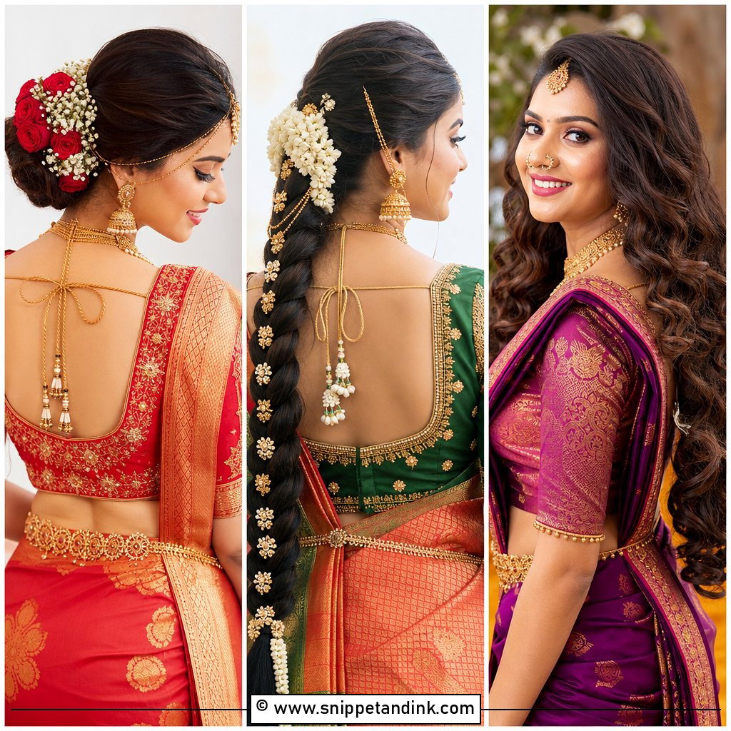 15 Maharashtrian Bridal Hairstyles for Regal Tradition