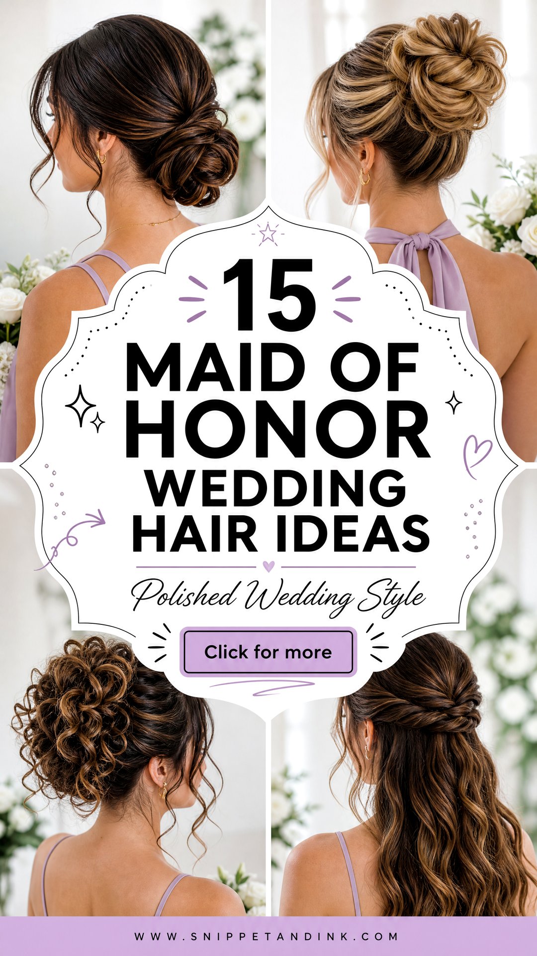 15 Maid of Honor Wedding Hair Ideas for Polished Style - 15 Maid of Honor Wedding Hair Ideas for Polished Style