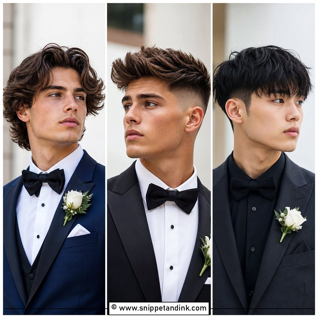 15 Male Prom Hairstyles for a Sharp Confident Look