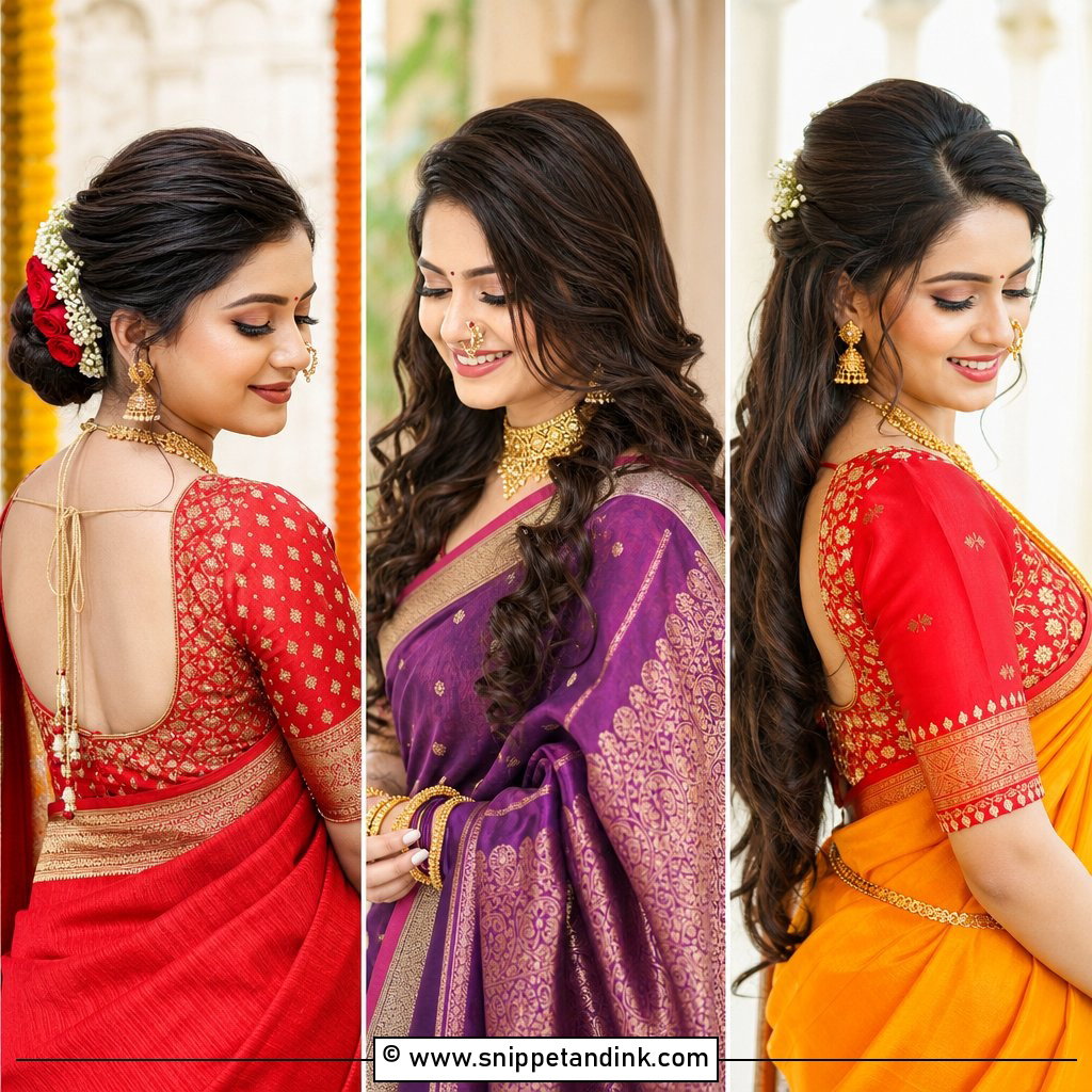 15 Marathi Bridal Hairstyles for Traditional Wedding Beauty