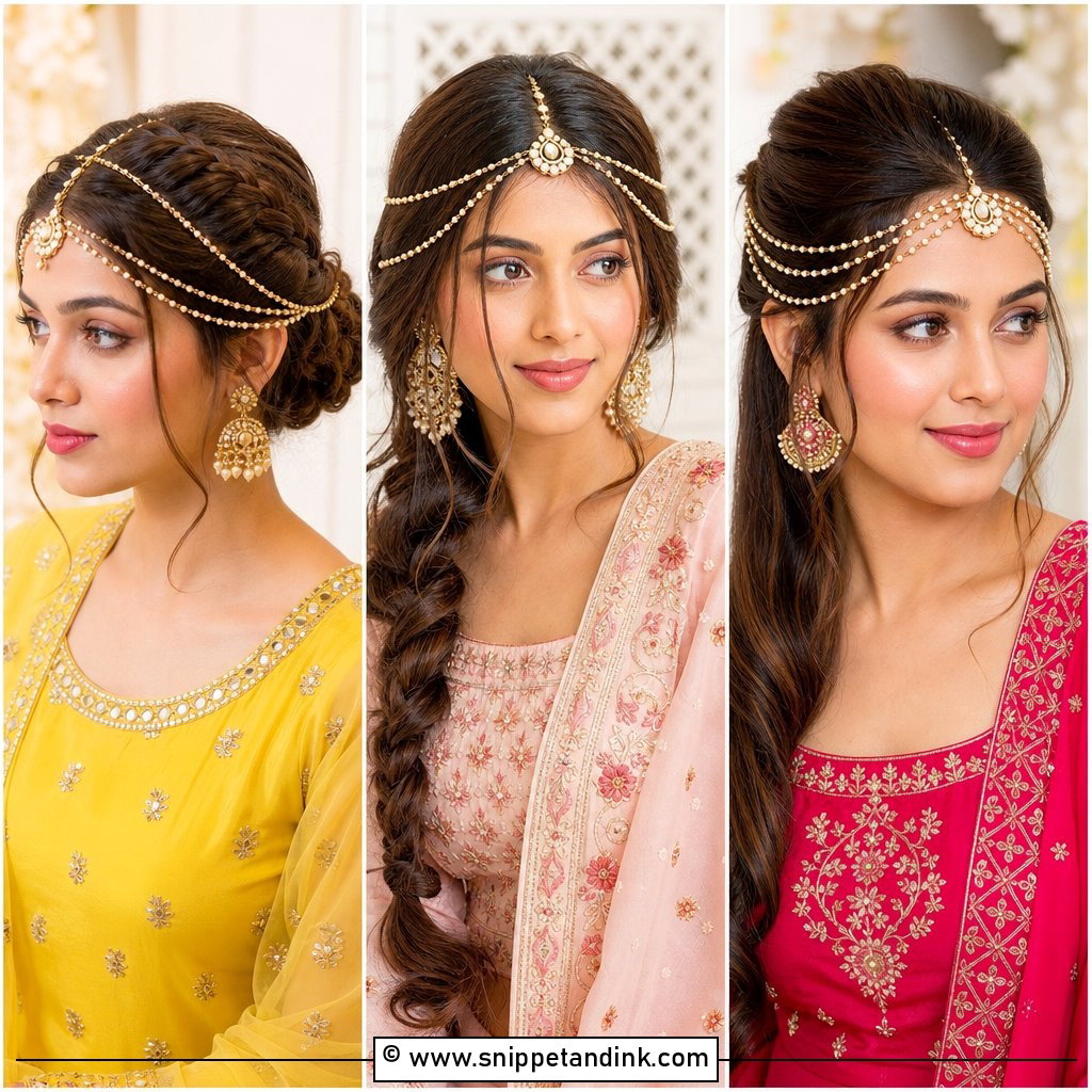 15 Mathapatti Hairstyles Indian Weddings for Royal Glam