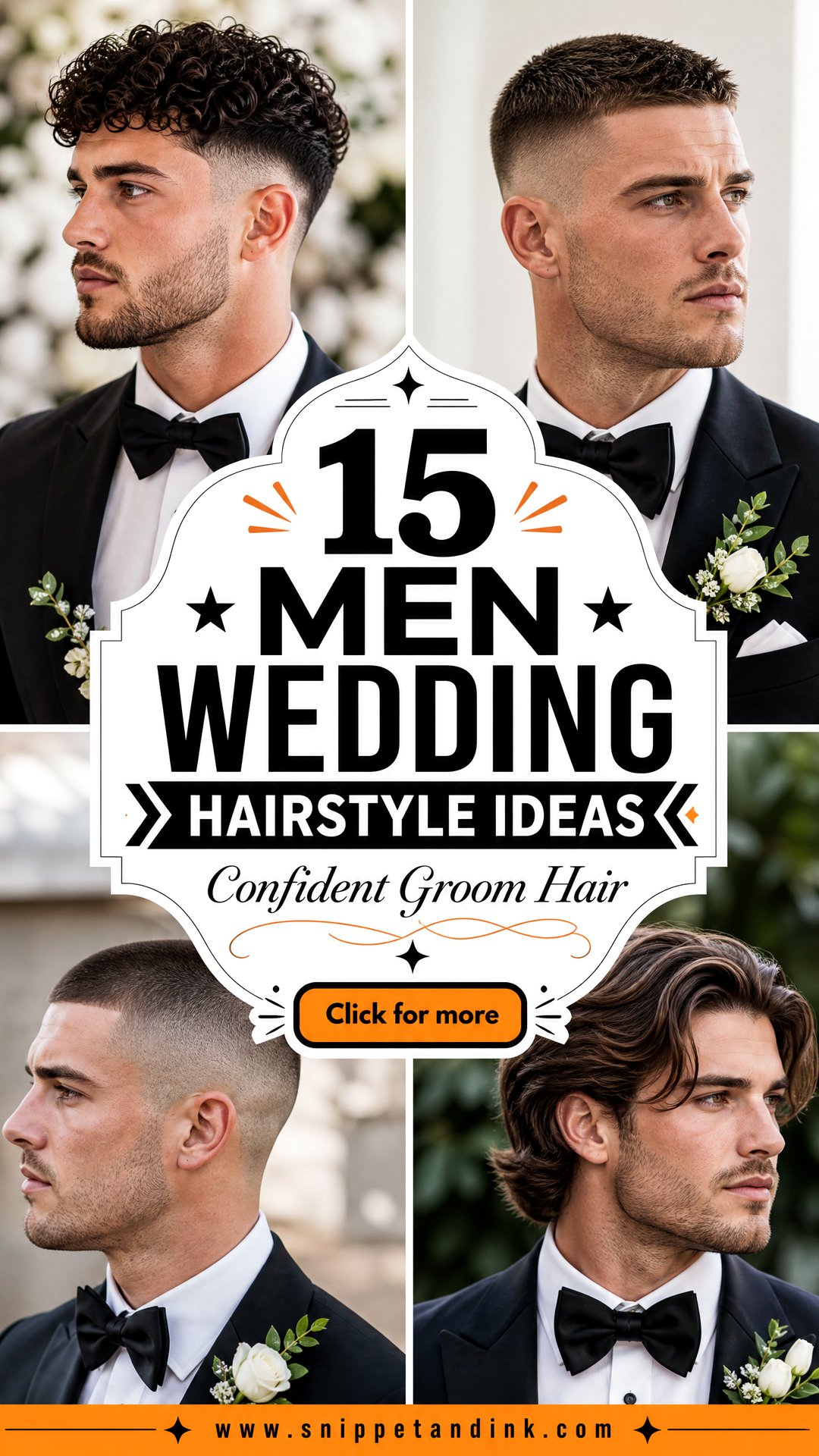 15 Men Wedding Hairstyle Ideas for a Confident Look - 15 Men Wedding Hairstyle Ideas for a Confident Look
