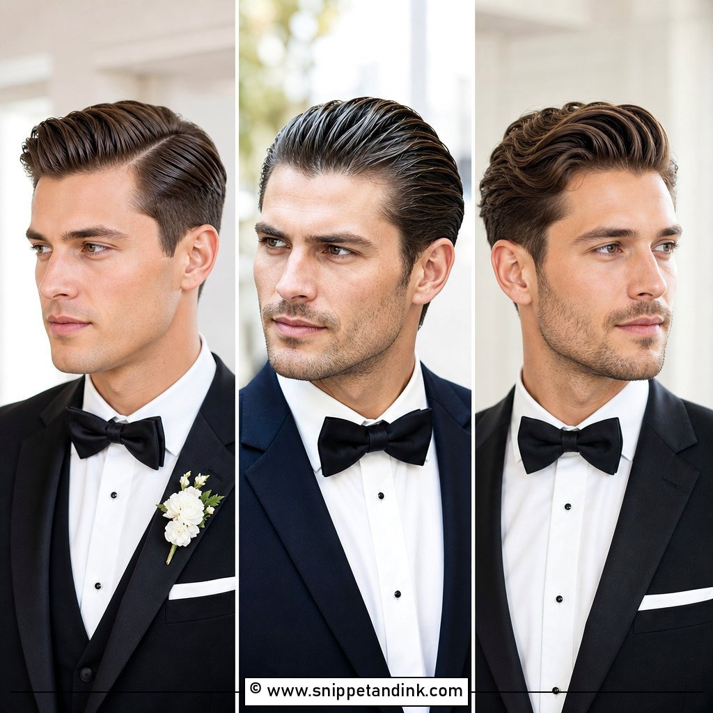 15 Mens Hairstyles for Wedding Style That Looks Sharp