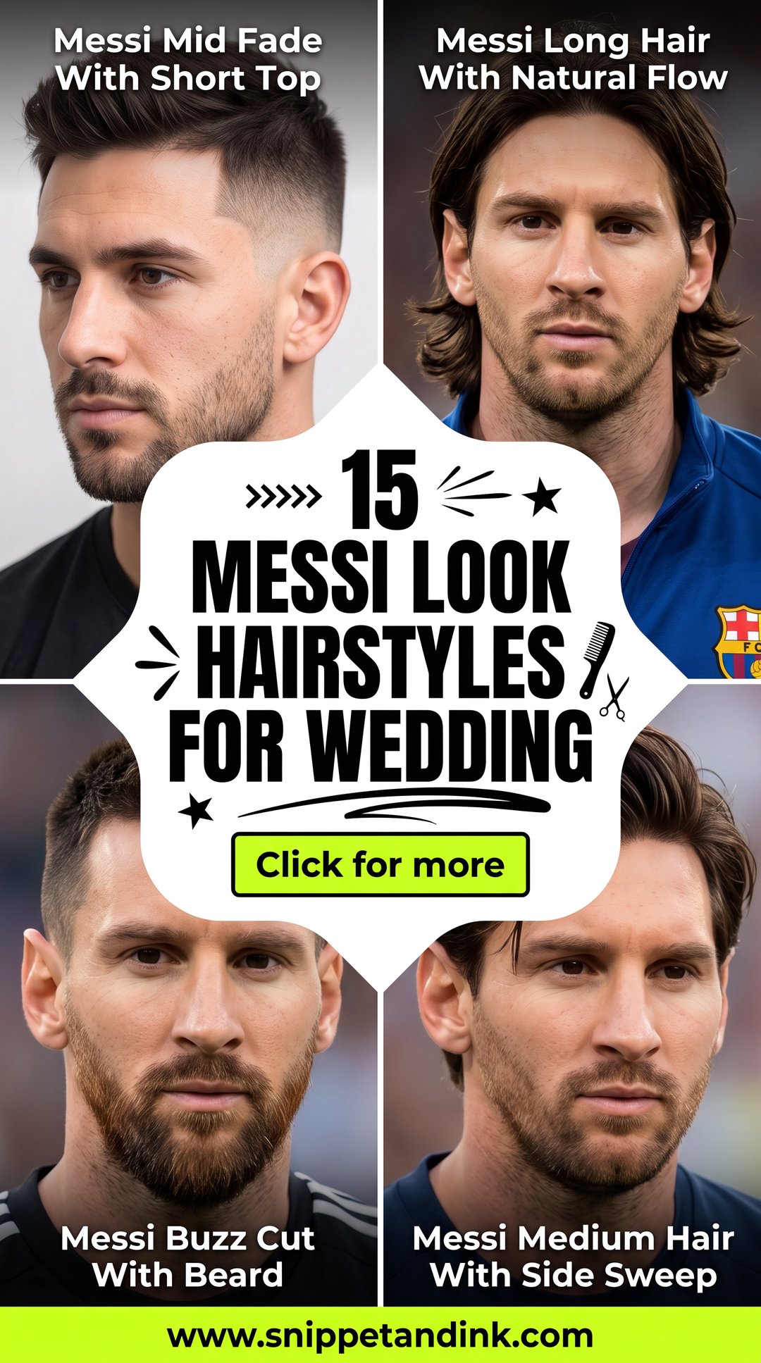 15 Messi Look Hairstyles for Wedding Elegant Guest Inspiration - 15 Messi Look Hairstyles for Wedding: Elegant Guest Inspiration