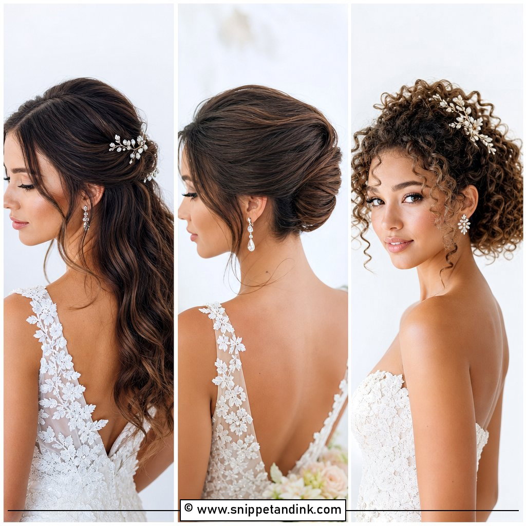 15 Minimalist Bridal Hair Ideas for Sleek Wedding Style