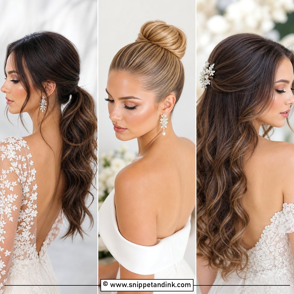 15 Minimalist Wedding Hairstyles for Effortless Bridal Chic