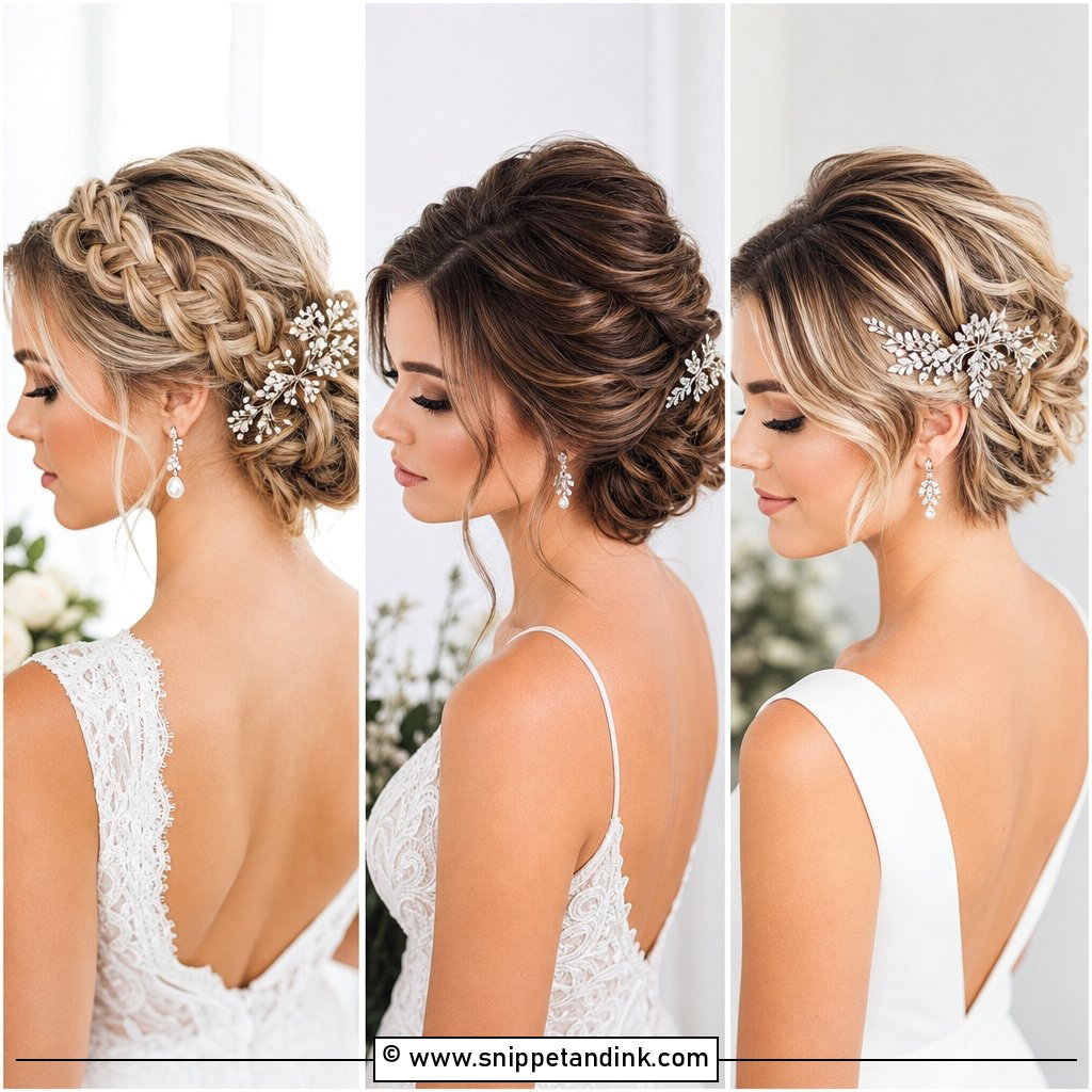 15 Modern Bridal Updo Ideas for Chic Wedding Elegance