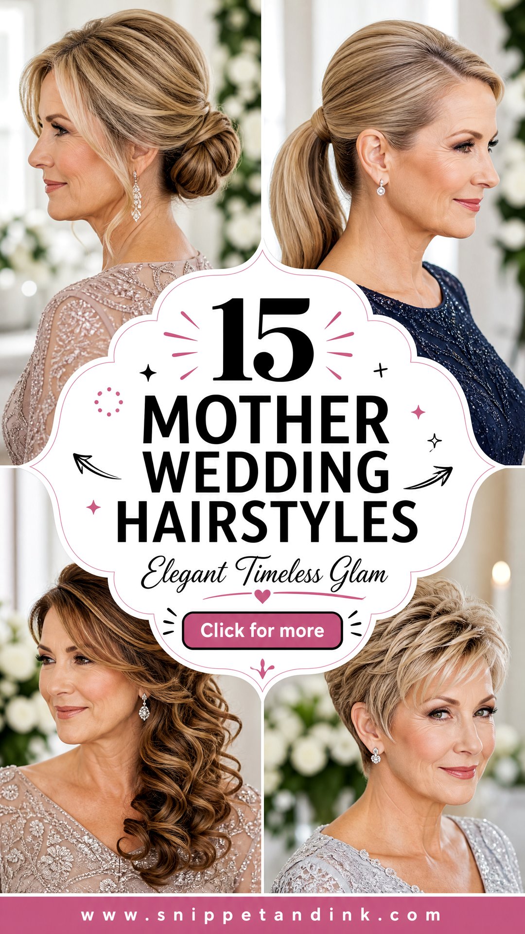 15 Mother Wedding Hairstyles for Elegant Timeless Glam - 15 Mother Wedding Hairstyles for Elegant, Timeless Glam