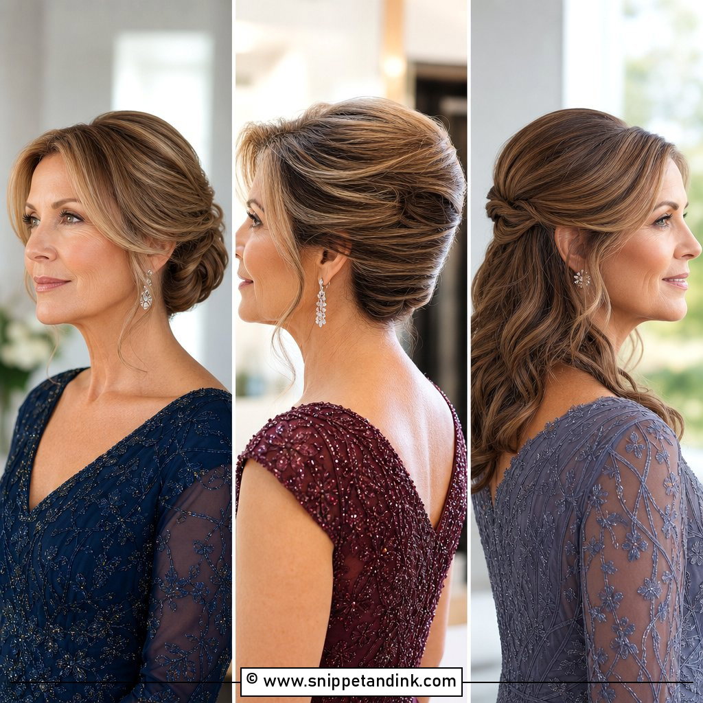 15 Mother of Bride Hairstyles Medium Length Over 50 Looks