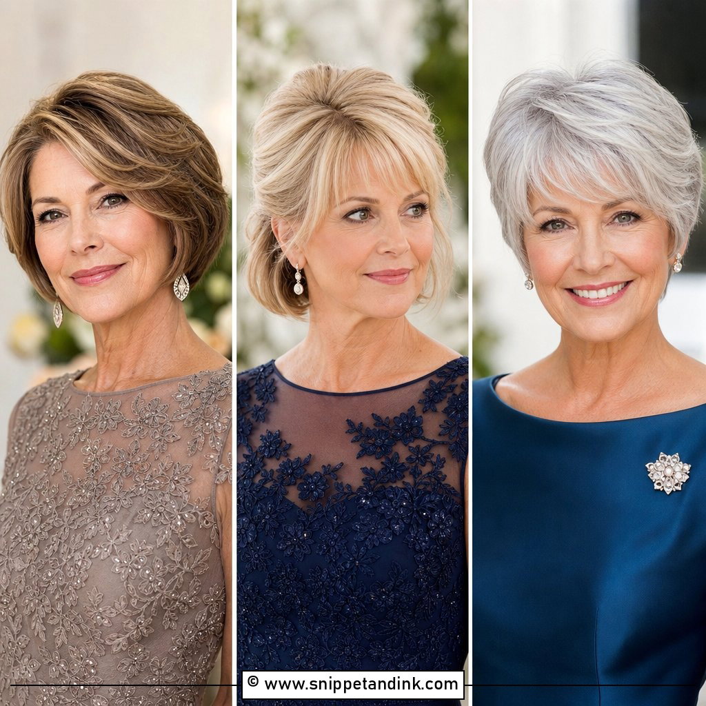 15 Mother of Bride Hairstyles Short Hair for Chic Moms