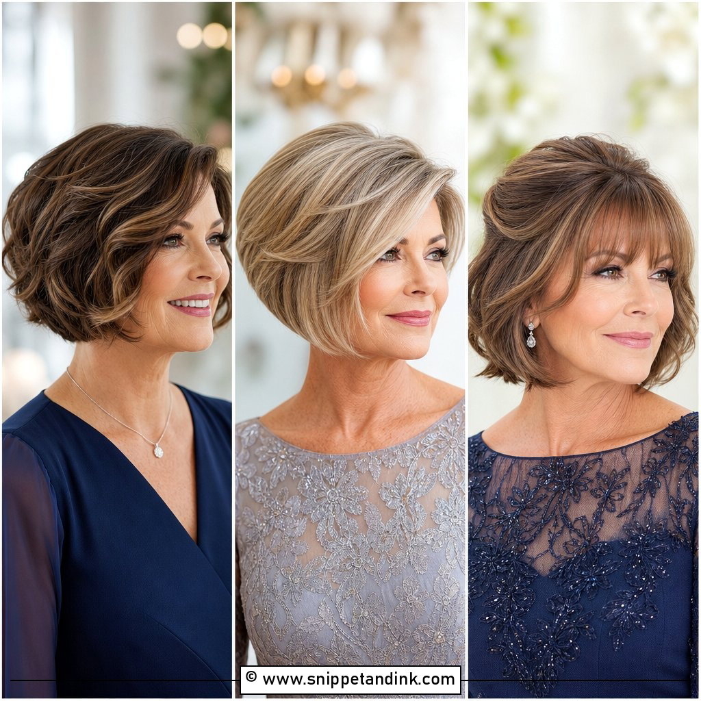 15 Mother of Groom Hairstyles for Short Hair Chic Looks