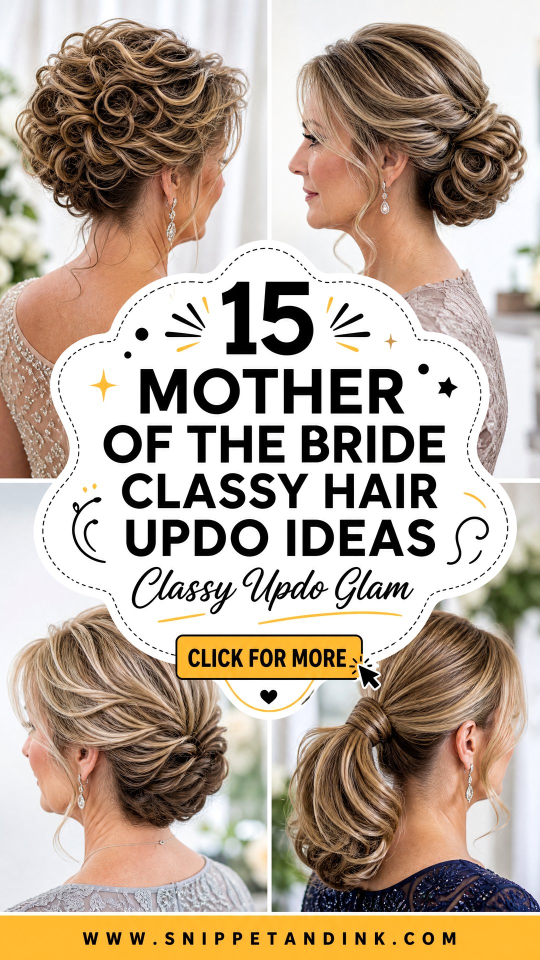 15 Mother of the Bride Classy Hair Updo Ideas for Glam - 15 Mother of the Bride Classy Hair Updo Ideas for Glam