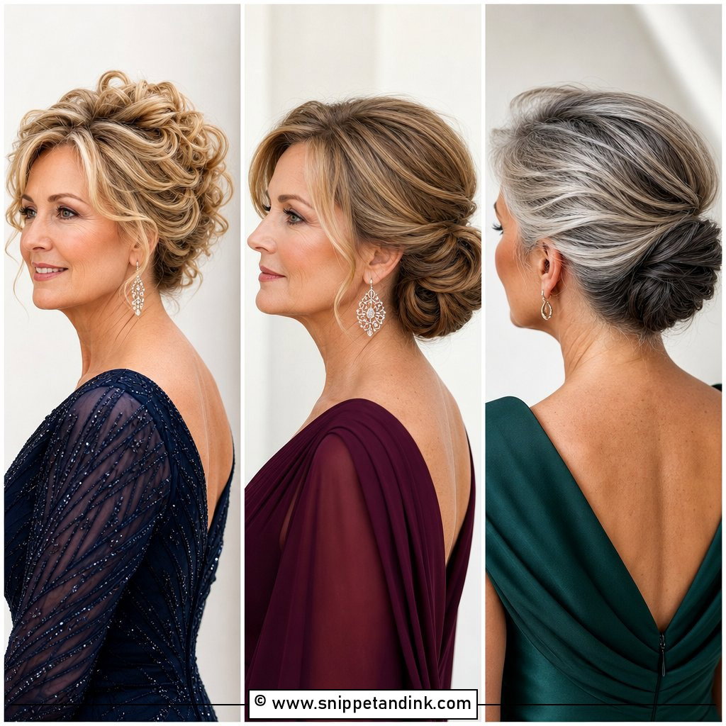 15 Mother of the Bride Classy Hair Updo Ideas for Glam