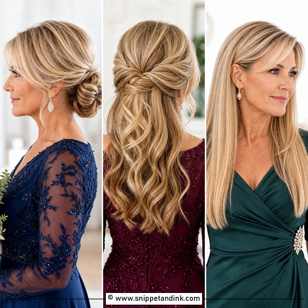 15 Mother of the Bride Long Hair Hairstyles for Chic Moms
