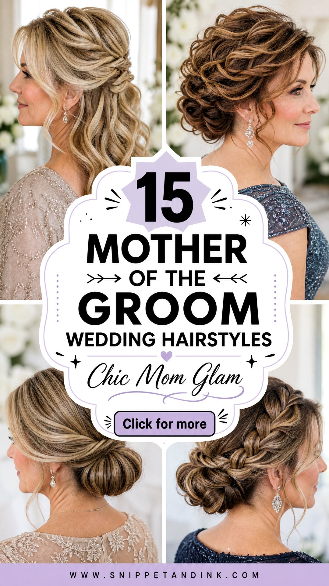 15 Mother of the Groom Wedding Hairstyles for Chic Moms - 15 Mother of the Groom Wedding Hairstyles for Chic Moms
