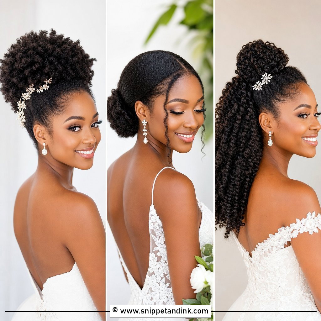 15 Natural Black Women Wedding Hairstyles Stunning Ideas