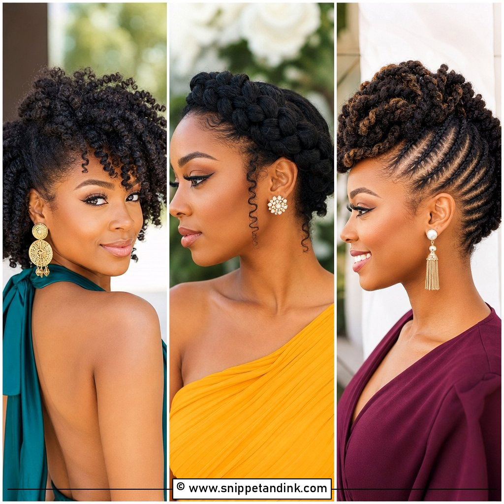 15 Natural Hair Wedding Guest Styles for Effortless Glam