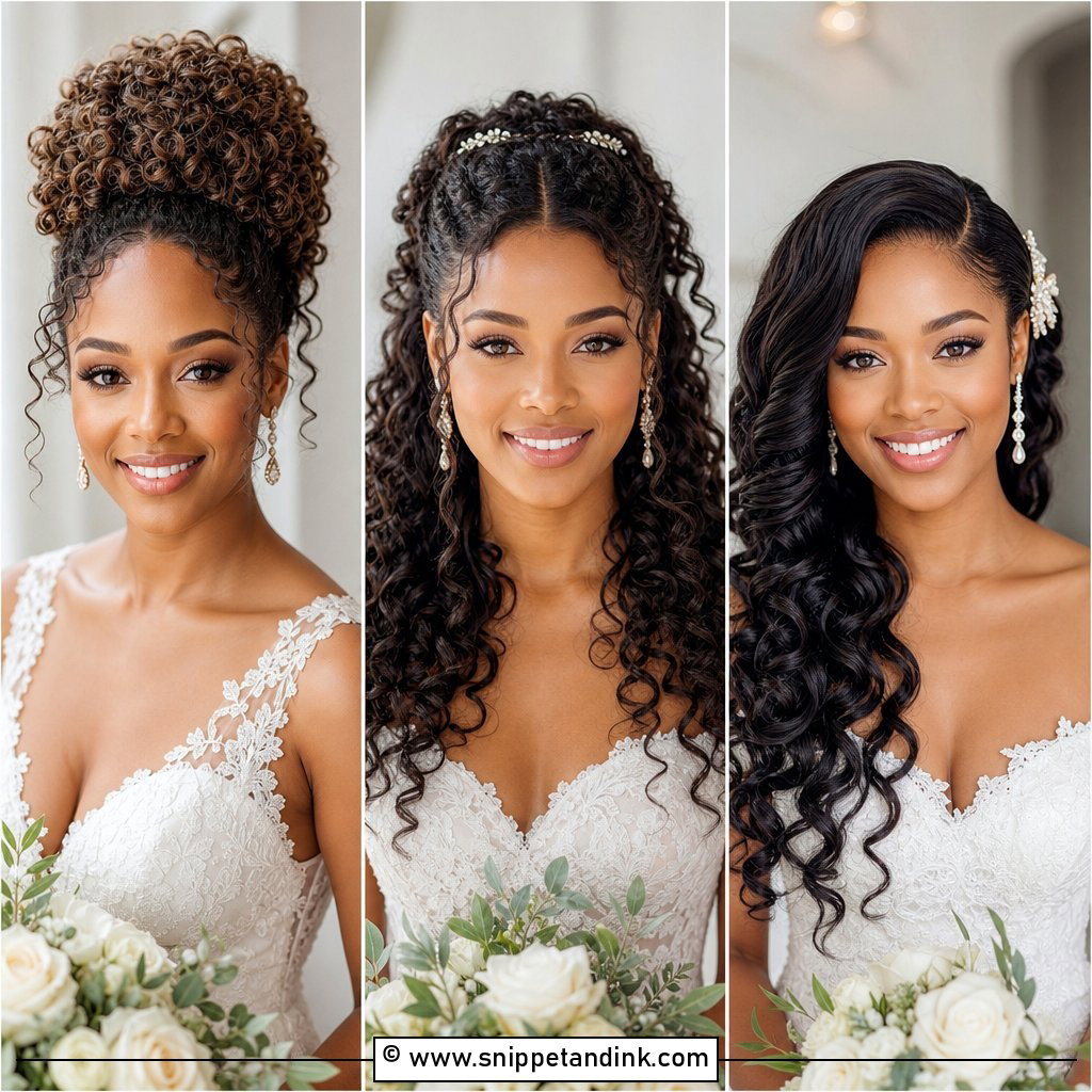 15 Natural Hairstyles for Wedding Bride Elegant Looks