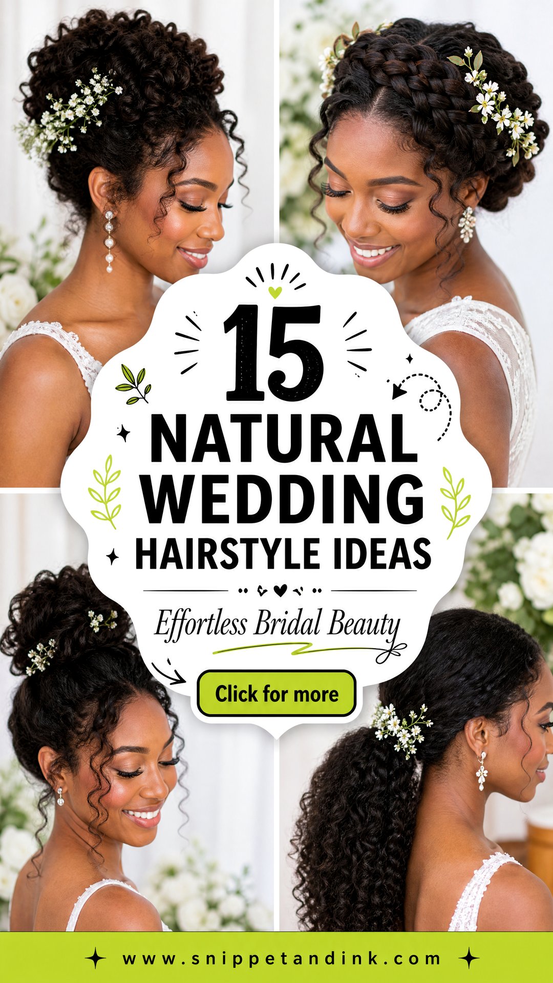 15 Natural Wedding Hairstyle Ideas for Effortless Beauty - 15 Natural Wedding Hairstyle Ideas for Effortless Beauty