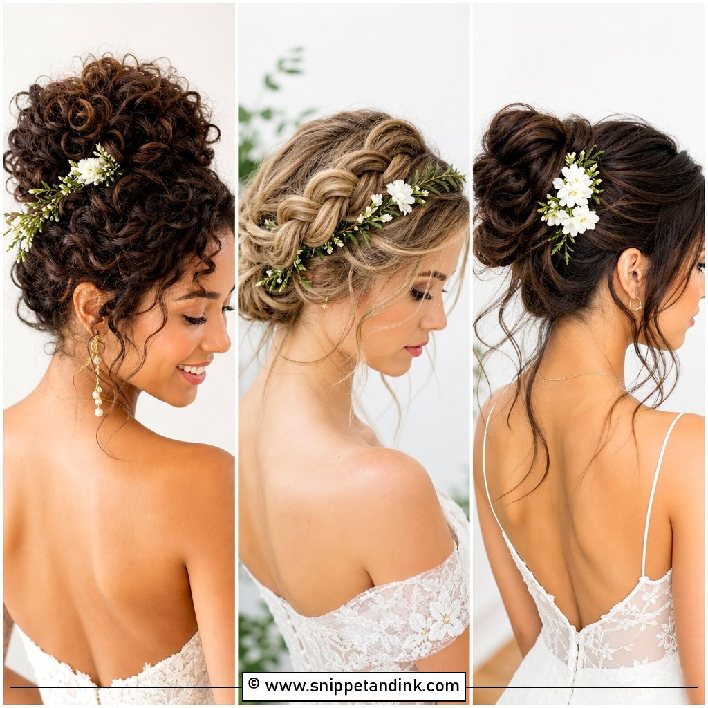 15 Natural Wedding Hairstyle Ideas for Effortless Beauty