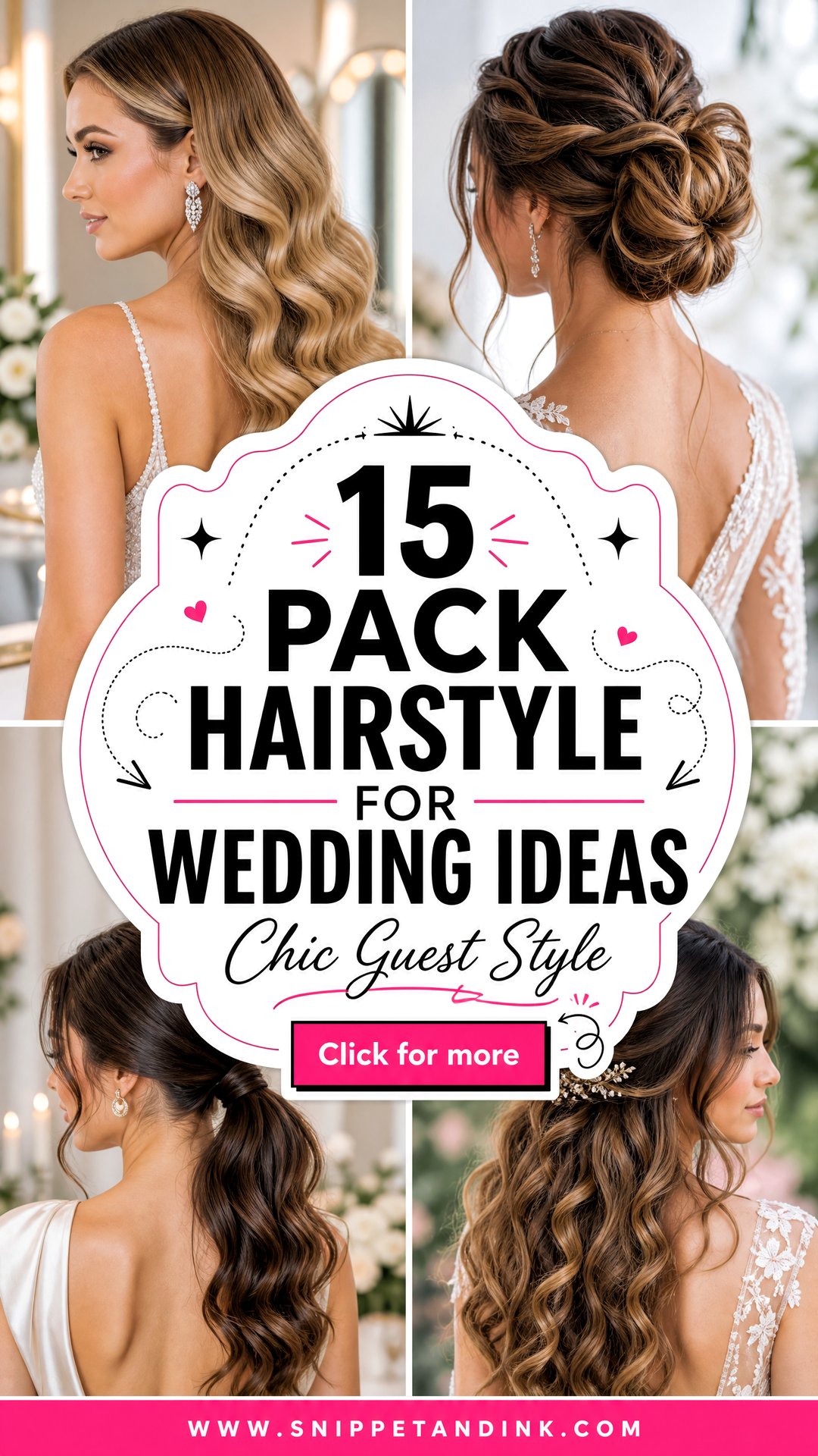 15 Pack Hairstyle for Wedding Ideas to Try for Chic Guests - 15 Pack Hairstyle for Wedding Ideas to Try for Chic Guests