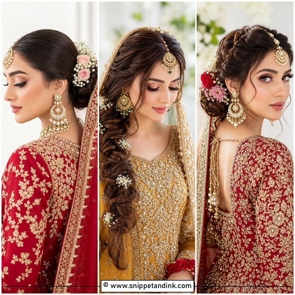 15 Pakistani Wedding Hair Ideas for Elegant Desi Brides