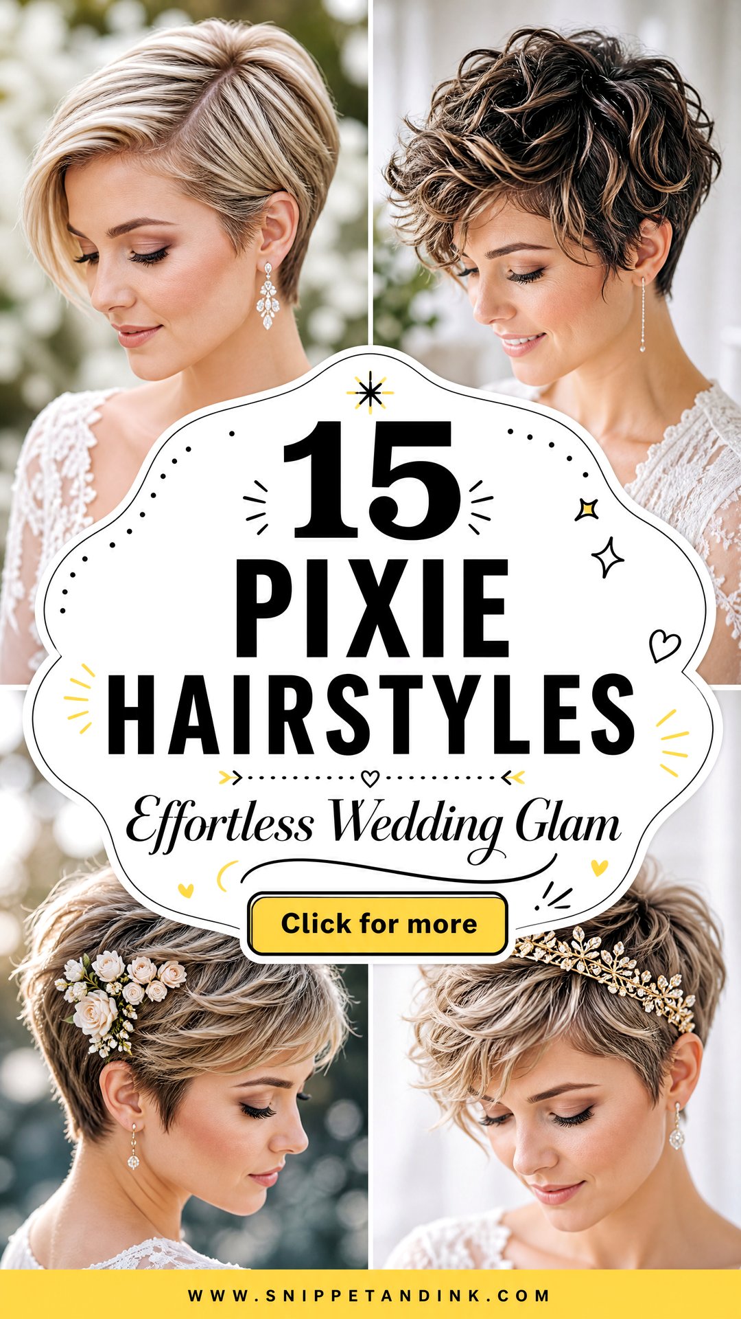 15 Pixie Hairstyles for Wedding Glam That Feels Effortless - 15 Pixie Hairstyles for Wedding Glam That Feels Effortless