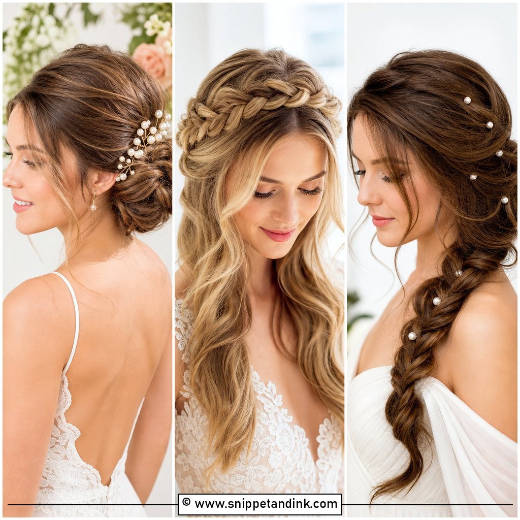 15 Romantic Bride Hair Ideas for a Soft Timeless Look
