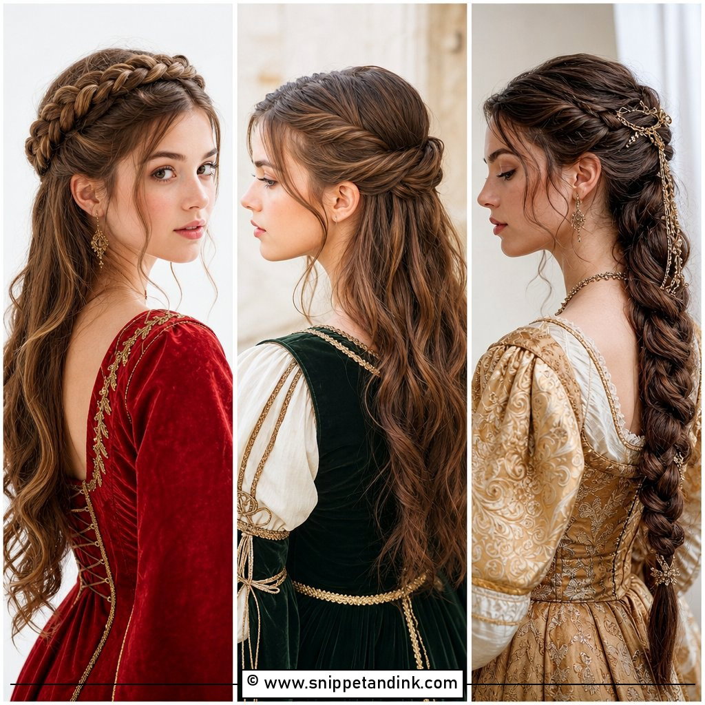 15 Romeo and Juliet Hairstyles for Dreamy Romantic Looks