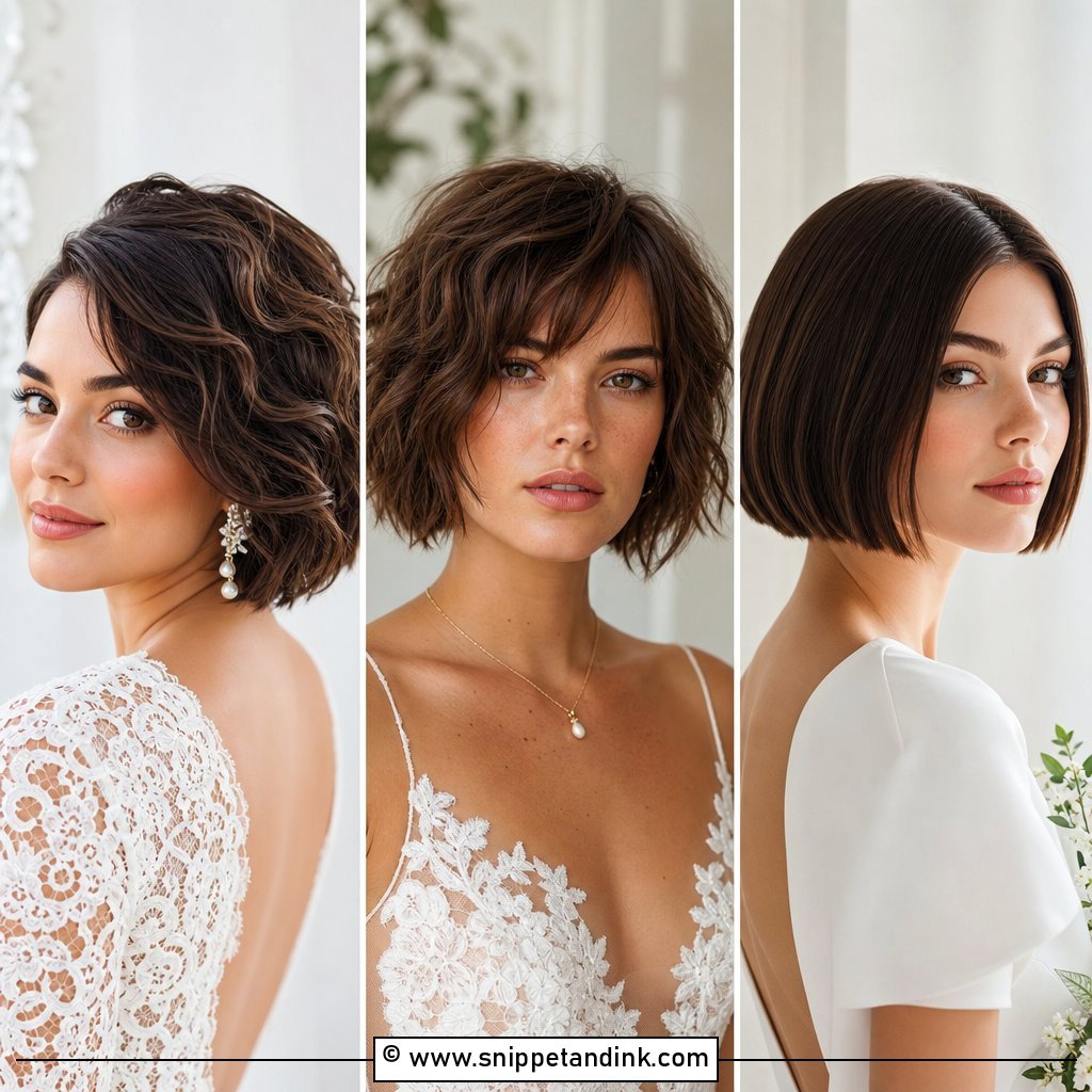 15 Short Hair for Weddings Ideas Pretty Looks to Try